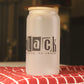 Black - No Sugar, No Cream Glass Cup
