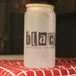 Black - No Sugar, No Cream Glass Cup