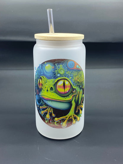 Trippy Frog Cup