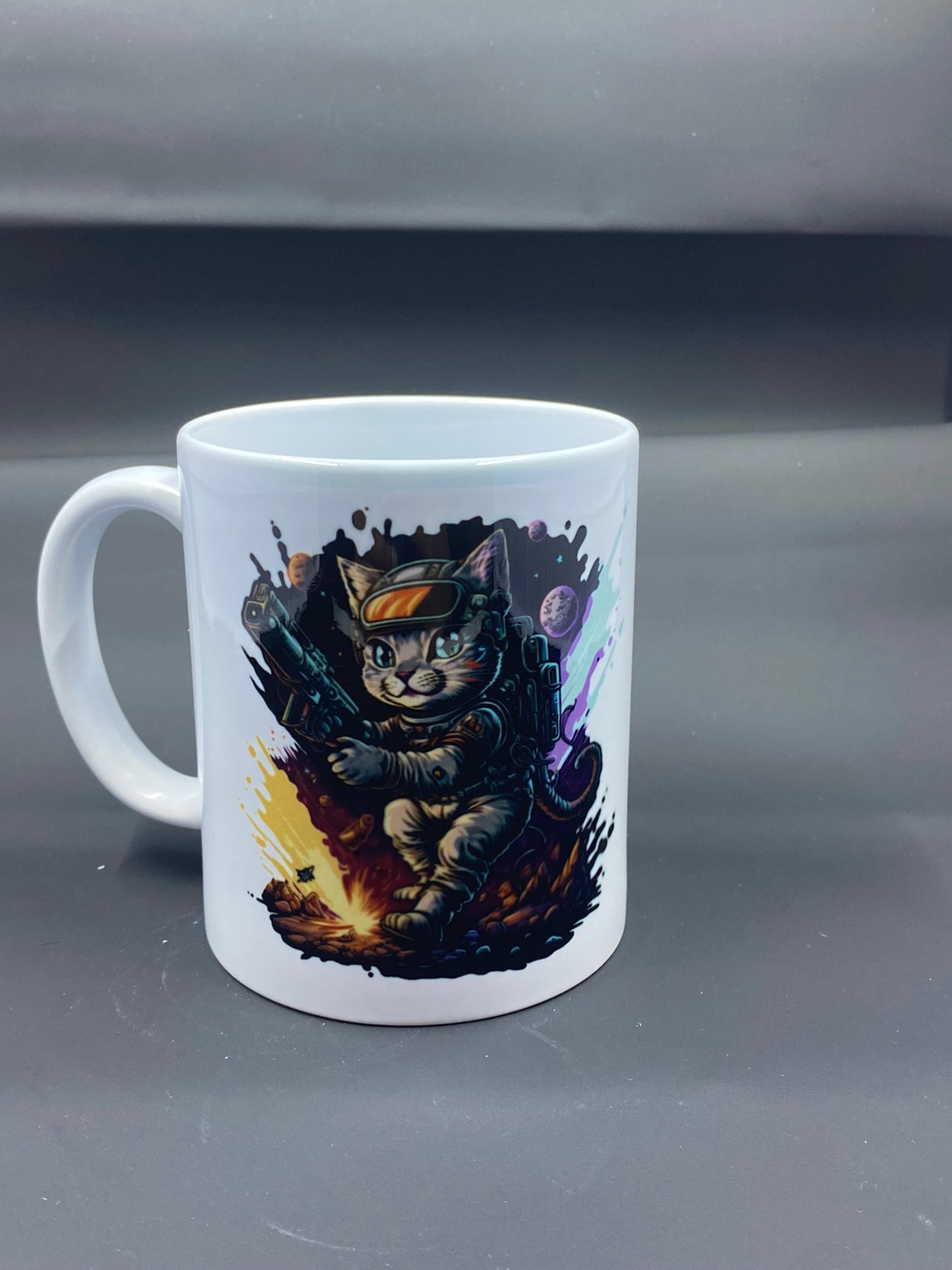 Space Kitten Mug