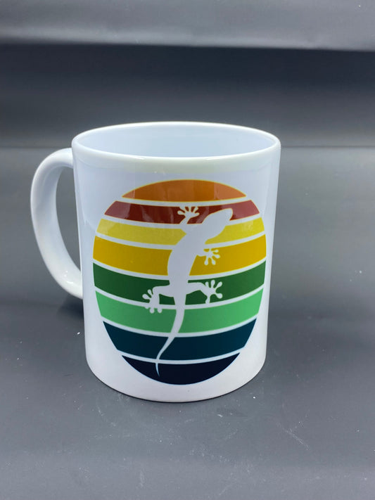 Colorful Gecko Mug