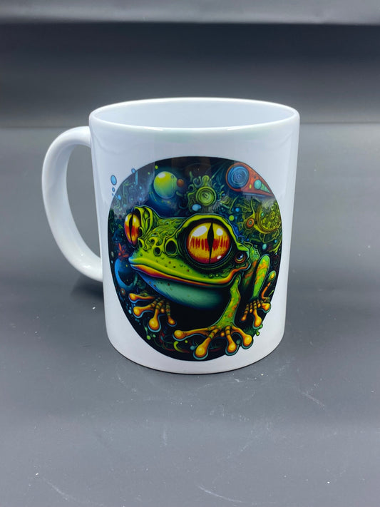 Trippy Frog Mug